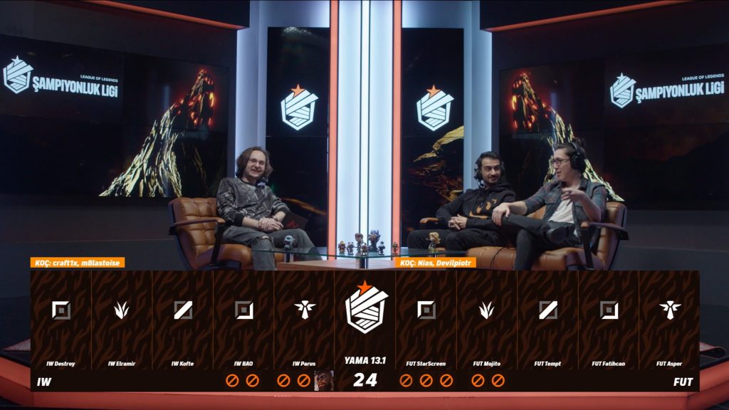 TCL Şampiyon Seçim Ekranı